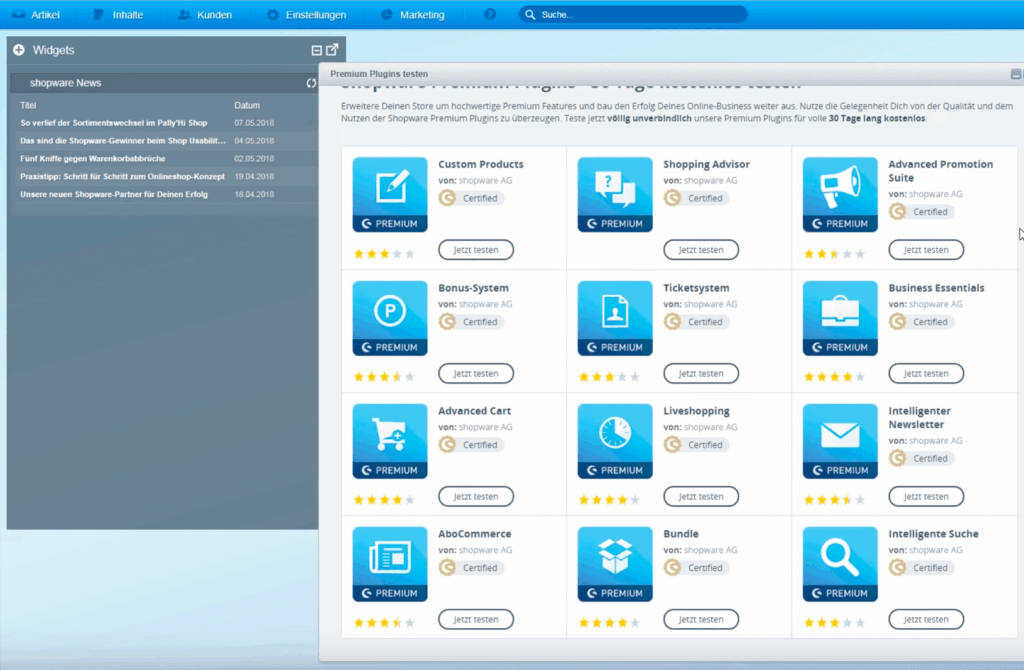 Shopware Premium Plugin