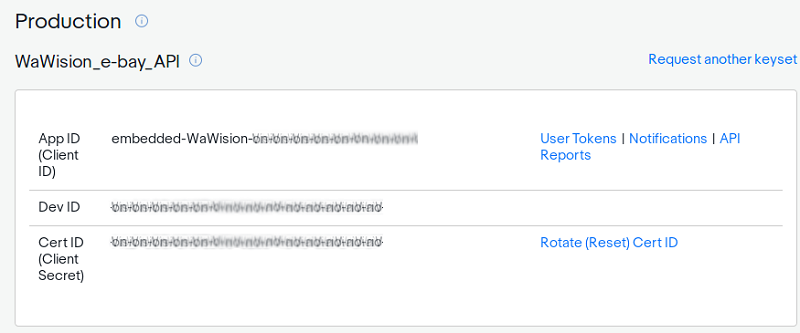 Xentral eBay Entwickleraccount