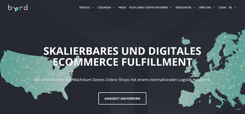 Fulfillment Center mit Xentral Anbindung byrd